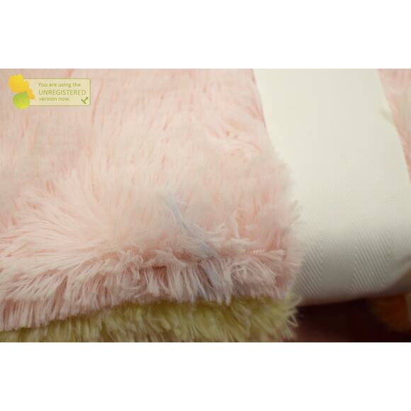 Makers Collective Teen Tie Dye Faux Fur 50x60"Throw Blanket (stain)* - Picture 2 of 6